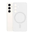 Miniatyrbild 1 av 2: Samsung Galaxy S24 Plus Mobilskal Korrugerad - Transparent Transparent