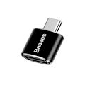 Miniatyrbillede 1 af 5: Micro-USB till USB-C Adapter Baseus Mini Black