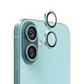 Miniatyrbild 1 av 3: iPhone 16 /16 Plus Lins Kameraskydd - Blå
