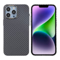 Miniatyrbillede 1 af 6: iPhone 15 Pro Max Mobilskal i Kolfiber - Svart Black