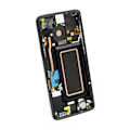 Pikkukuva 5 / 5: Samsung Galaxy S9 (SM-G960F) Skärm med LCD Display Original - Svart Black