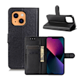 Pikkukuva 5 / 5: iPhone 13 Plånboksfodral med Stativ - Svart Black