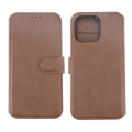 Pikkukuva 1 / 10: iPhone 15 Pro Max Plånboksfodral Läder Rvelon - Brun Brown