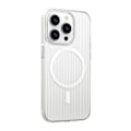 Pikkukuva 3 / 5: iPhone 15 Pro Mobilskal Korrugerad - Transparent Transparent