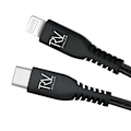 Pikkukuva 5 / 7: Rvelon USB-C till Lightning Kabel Flätad 1m Black