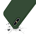 Miniatyrbillede 4 af 4: iPhone X/XS Skal - Silikon Grön Rvelon Green