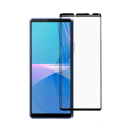 Miniatyrbillede 1 af 5: Skärmskydd Sony Xperia 10 III - Härdat Glas Svart (miljö) Black