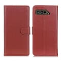 Asus ROG Phone 5s Plånboksfodral med Stativ - Brun Brown