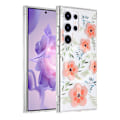 Miniatyrbillede 1 af 3: Samsung Galaxy S24 Ultra Mobilskal Magnet - Blommor Rosa Multicolor