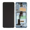 Pikkukuva 1 / 3: Samsung Galaxy S20 4G/5G (G980/G981) Skärm med LCD Display Original - Blå Blue