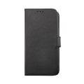 Pikkukuva 4 / 5: iPhone 14 Pro Max Plånboksfodral Läder Rvelon - Svart Black