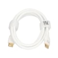 Miniatyrbillede 3 af 4: USB C till USB C Kabel 1m Rvelon - Vit White