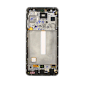 Miniatyrbillede 3 af 3: Samsung Galaxy A52s 5G Skärm med LCD Display Original - Vit White gold