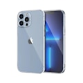 Pikkukuva 2 / 5: iPhone 14 Pro Max Mobilskal Ultratunt TPU - Vit Transparent