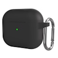 Miniatyrbillede 1 af 3: AirPods 3 Fodral Silikon - Svart Black