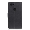 Pikkukuva 6 / 6: Google Pixel 3 A Plånboksfodral med Stativ - Svart Black