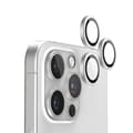 iPhone 16 Pro/16 Pro Max Lins Kameraskydd - Silver Silver