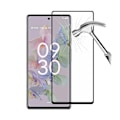 Miniatyrbild 5 av 7: Skärmskydd Google Pixel 6A - 3D Härdat Glas - Svart (miljö) Svart