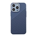 Miniatyrbillede 2 af 6: iPhone 15 Pro Max Mobilskal i Kolfiber - Blå/Grå Multicolor