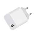 Pikkukuva 3 / 5: USB A till Lightning Kabel + USB Laddare 2.4A - Vit White