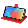 Miniatyrbillede 3 af 8: iPhone X/XS Plånboksfodral Magnet Läder med Stativ G-SP - Röd Red
