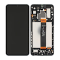Pikkukuva 2 / 6: Samsung Galaxy A32 5G Skärm med LCD Display Original - Svart Black