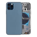 iPhone 12 Pro Baksida med Komplett Ram OEM - Blå Blue