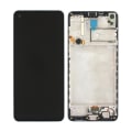 Miniatyrbillede 1 af 5: Samsung Galaxy A21s (SM-A217F) LCD Skärm med Display Original - Svart Black