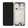 Pikkukuva 1 / 5: Samsung Galaxy A21s (SM-A217F) LCD Skärm med Display Original - Svart Black
