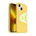 iPhone 14 Plus Silikonskal Rvelon MagSafe - Gul Gul