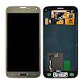 Pikkukuva 1 / 3: Samsung Galaxy S5 Mini (SM-G800F) Skärm med LCD Display Original - Guld Gold