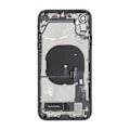 Miniatyrbillede 3 af 3: iPhone XR Baksida med Komplett Ram - Svart Black