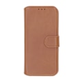 Miniatyrbillede 6 af 7: iPhone 16 Plus Plånboksfodral Magnet Rvelon - Brun Brown