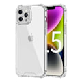 Miniatyrbillede 1 af 4: iPhone 15 Pro Max Stöttåligt Mobilskal - Transparent Transparent