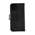Pikkukuva 6 / 6: iPhone 13 Mini Plånboksfodral Läder Rvelon - Svart Black