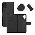 Miniatyrbillede 5 af 5: Plånboksfodral med Stativ för Samsung Galaxy A06 - Svart Black