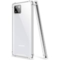Pikkukuva 5 / 5: Stöttåligt Mobilskal Samsung Galaxy Note 10 Lite - Transparent Transparent