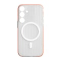 Miniatyrbild 2 av 3: Samsung S24 Plus Mobilskal Korrugerad Anti-Halk - Orange Orange