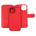 Pikkukuva 4 / 11: iPhone 15 Plånboksfodral Magnet Rvelon - Röd Red