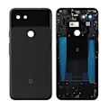 Pikkukuva 1 / 3: Google Pixel 3A XL Baksida/Komplett Ram OEM - Svart Black
