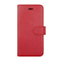 Miniatyrbillede 5 af 6: iPhone 6/6S Plånboksfodral Läder med Stativ - Röd Red