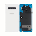 Pikkukuva 1 / 6: Samsung Galaxy S10 Plus (SM-G975F) Baksida Original - Keramik Vit Warm white