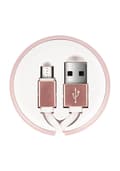 Richmond & Finch Sladdvinda Micro USB - Vit Marmor Vit