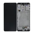 Pikkukuva 1 / 6: Samsung Galaxy A31 Skärm med LCD Display Original - Svart Black
