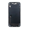 Pikkukuva 3 / 3: iPhone 14 Plus Baksida med Komplett Ram - Svart Black
