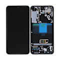 Pikkukuva 1 / 7: Samsung Galaxy S22 Skärm med LCD Display Original - Grafit/Grå Multicolor