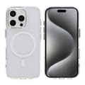 iPhone 16 Pro Max Mobilskal TPU Magnet Rvelon - Transparent transparent