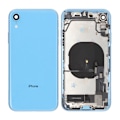 Miniatyrbillede 1 af 3: iPhone XR Baksida med Komplett Ram - Blå Blue