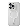 Miniatyrbild 2 av 4: iPhone 13 Pro Mobilskal Korrugerad med Magsafe Rvelon - Vit Vit