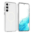 Miniatyrbillede 1 af 3: Samsung Galaxy S23 Plus Mobilskal Glitter Magsafe - Transparent Transparent